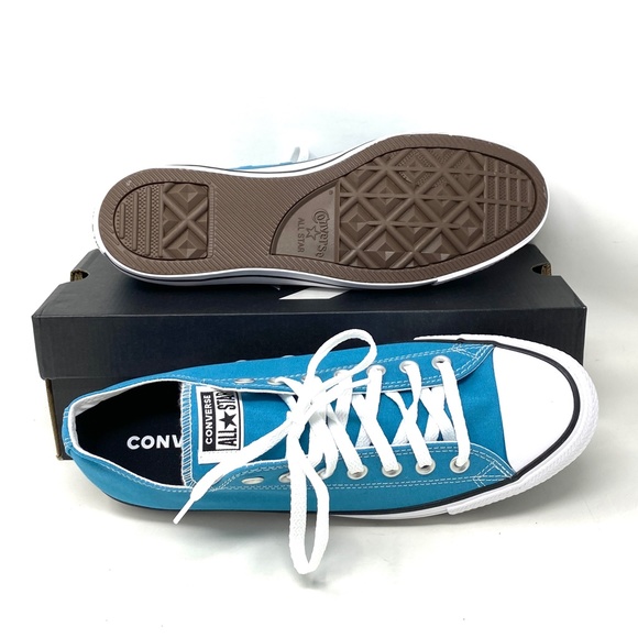 Converse Chuck Taylor All Star OX Low Top Canvas Blue Men Size Sneakers A06170C - Picture 7 of 10